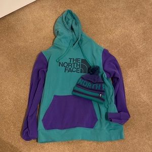 The North Face Hoodie and Toque Bundle